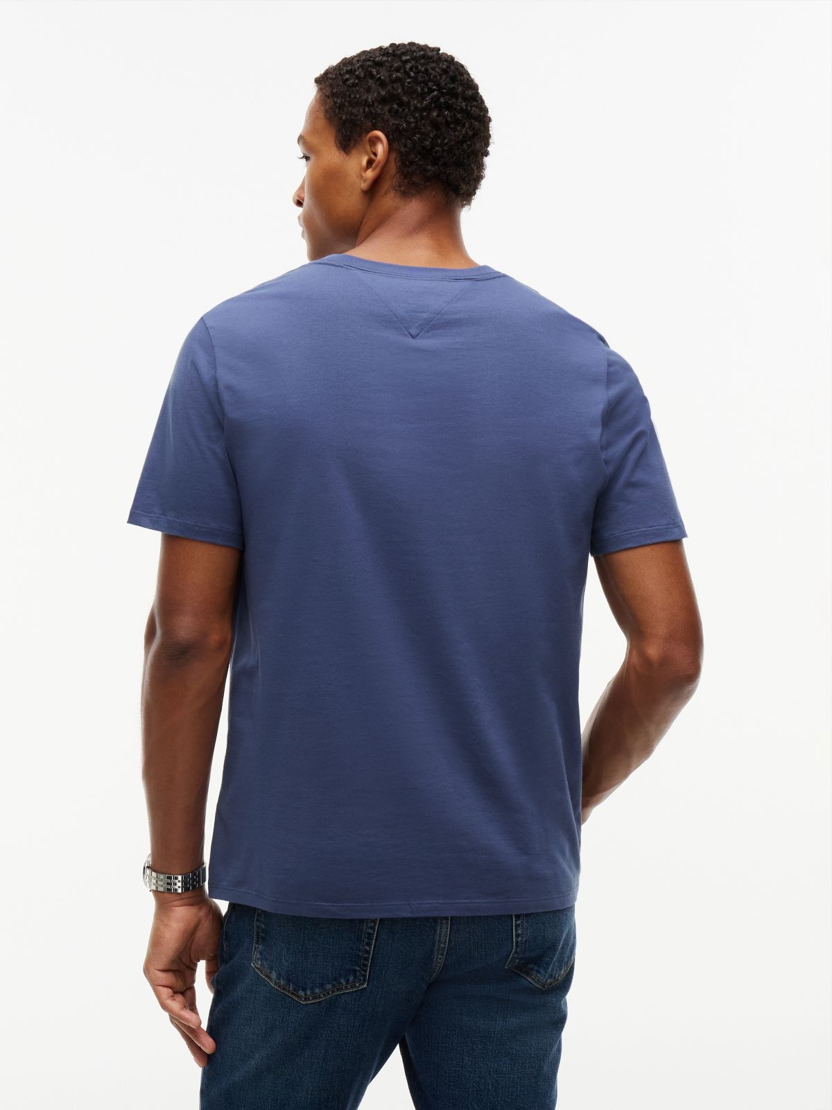 Hilfiger Baseball Logo T-Shirt — Faded Indigo