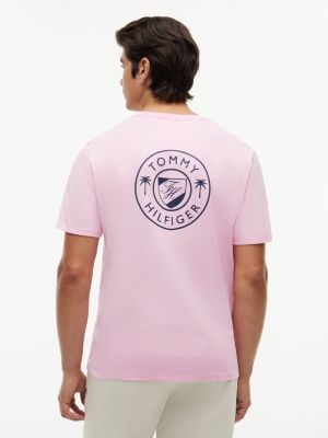 Мужские футболки Tommy Hilfiger Palm Tree Logo T-Shirt — фото 4