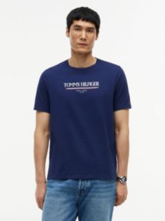 Hilfiger New York Logo T-Shirt — Light Navy 1