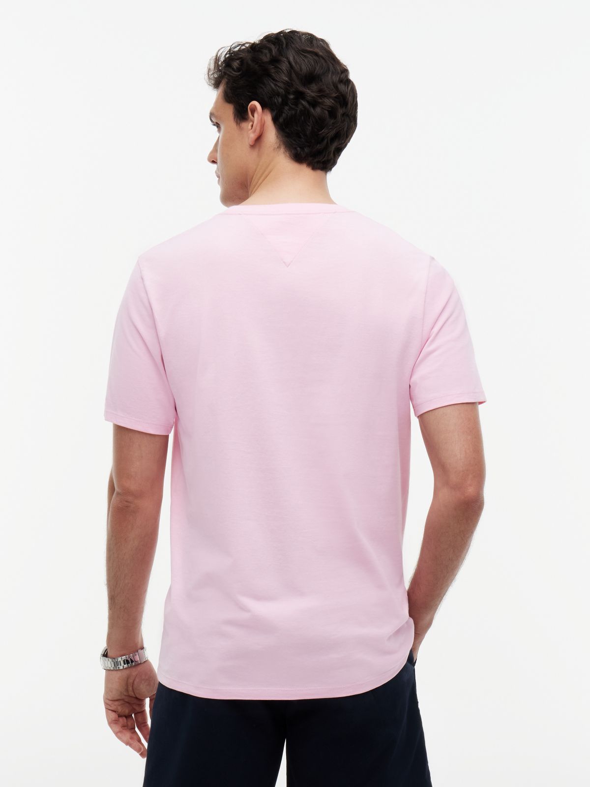 Hilfiger New York Logo T-Shirt — Classic Pink