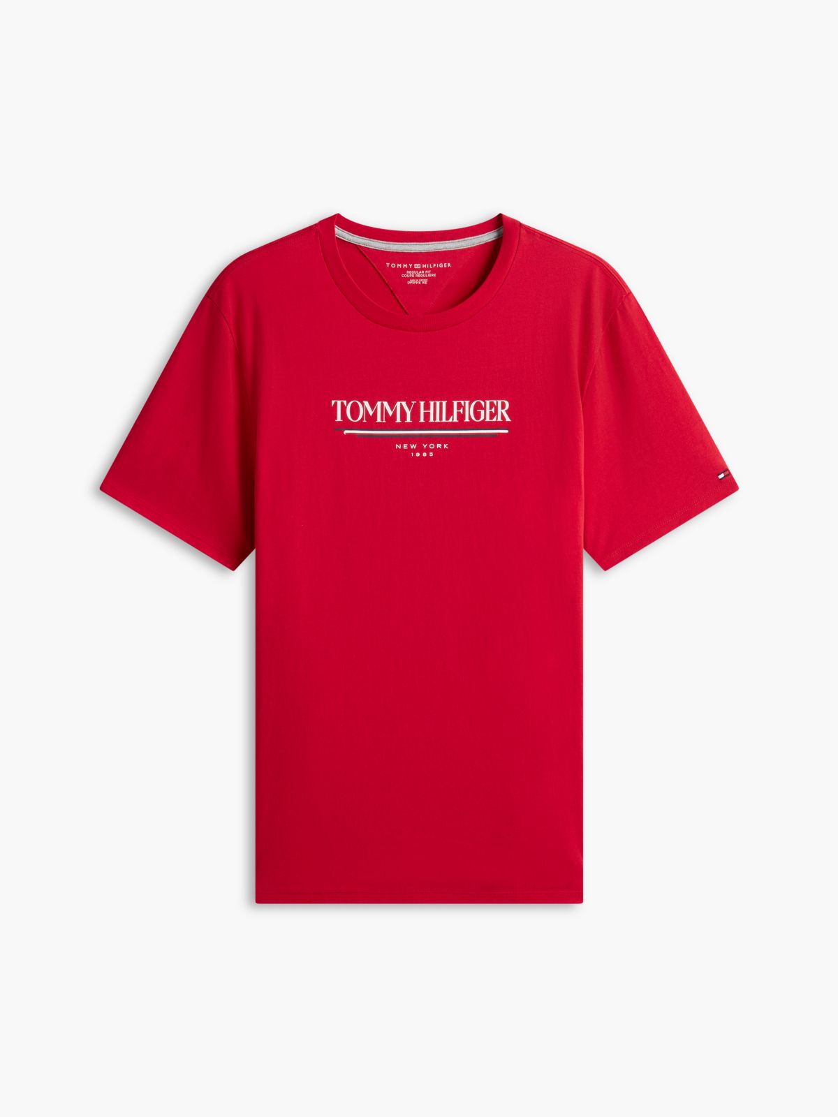 Hilfiger New York Logo T-Shirt — Primary Red