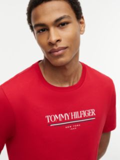 Hilfiger New York Logo T-Shirt — Primary Red 3