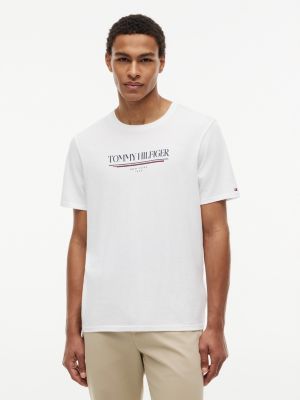 Hilfiger New York Logo T-Shirt, Optic White