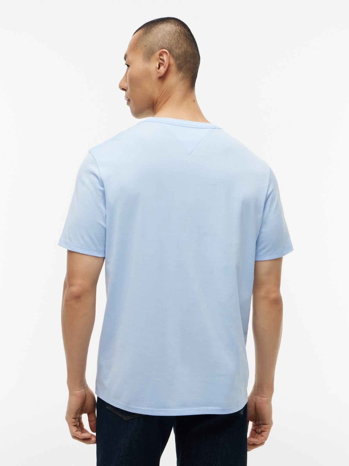 Tropical Floral Logo T-Shirt — Sweet Blue