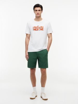 Мужские футболки Tommy Hilfiger Tropical Floral Logo T-Shirt — фото 2