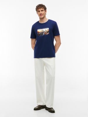 Мужские футболки Tommy Hilfiger NYC Skyline Graphic T-Shirt — фото 2