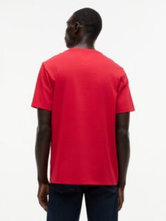 Hilfiger Signature Stripe Logo T-Shirt — Primary Red 4