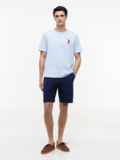 Two-Tone Flag Logo T-Shirt — Sweet Blue 2