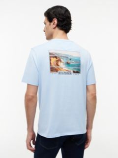 Coastline Graphic T-Shirt — Sweet Blue 4