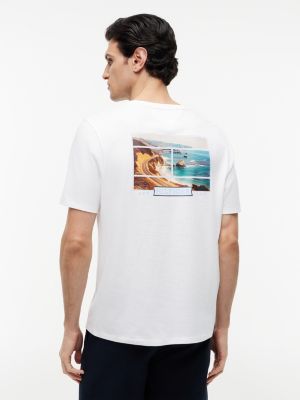Мужские футболки Tommy Hilfiger Coastline Graphic T-Shirt — фото 4