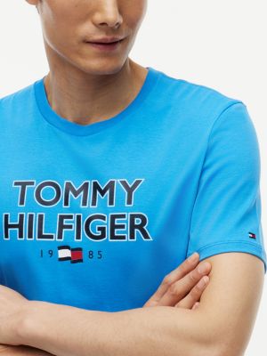 Мужские футболки Tommy Hilfiger Bold Tommy 1985 Logo T-Shirt — фото 3