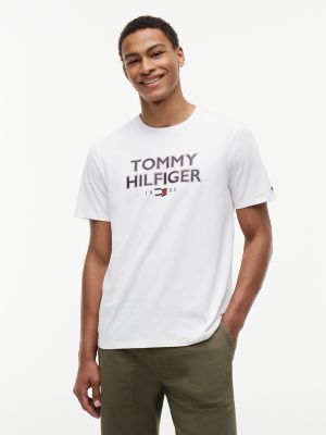 Bold Tommy 1985 Logo T-Shirt, Optic White
