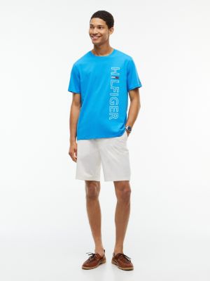 Мужские футболки Tommy Hilfiger Vertical Hilfiger Logo T-Shirt — фото 2