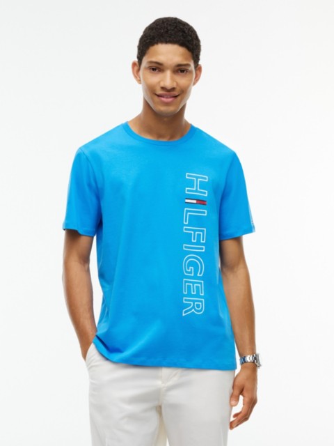 Мужские футболки Tommy Hilfiger Vertical Hilfiger Logo T-Shirt
