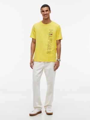 Vertical Hilfiger Logo T-Shirt | Tommy Hilfiger USA