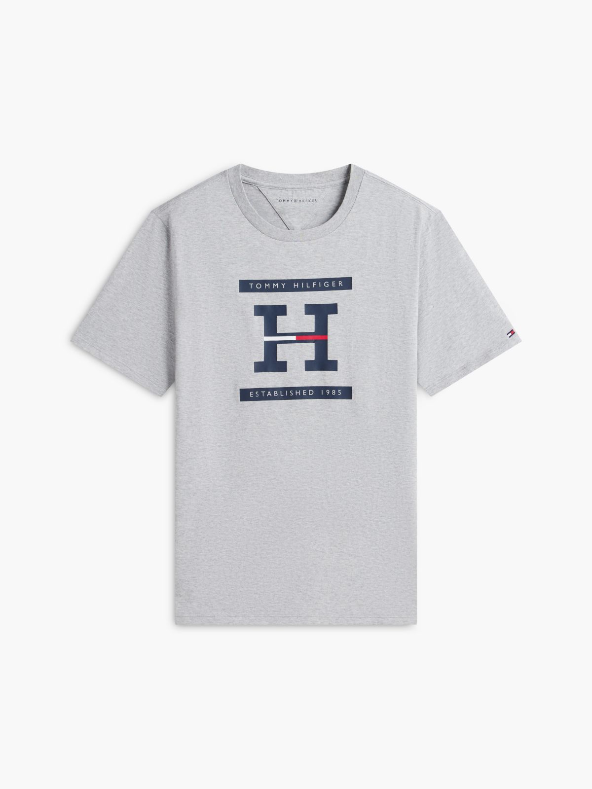 H-Logo T-Shirt — Grey Heather