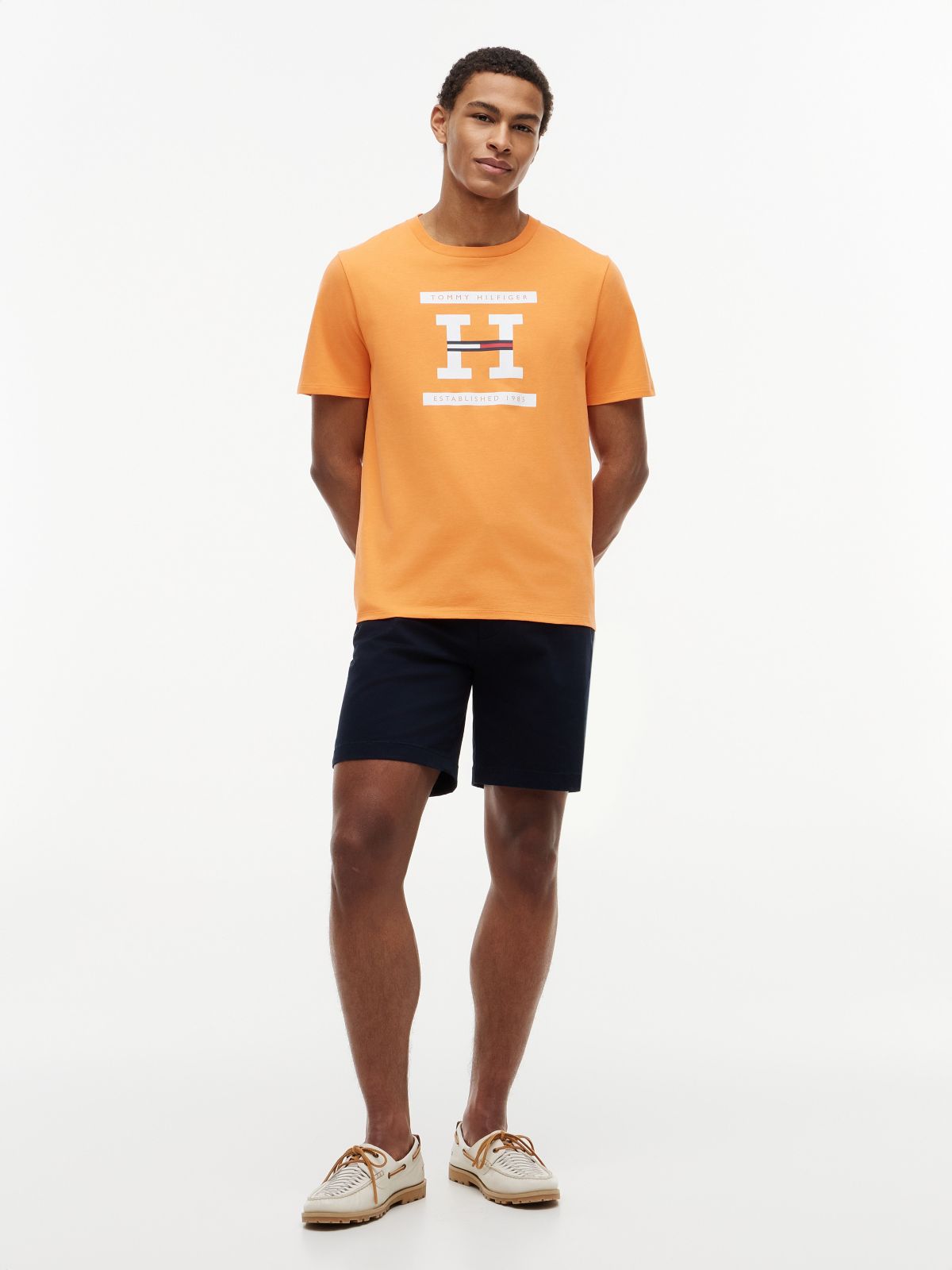 H-Logo T-Shirt — Papaya Ray