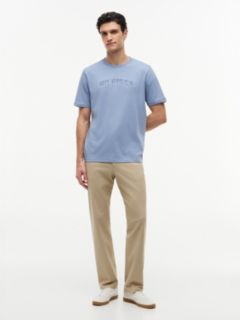 Embroidered Arch Logo T-Shirt — Brisk Blue 2