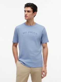 Embroidered Arch Logo T-Shirt — Brisk Blue 1