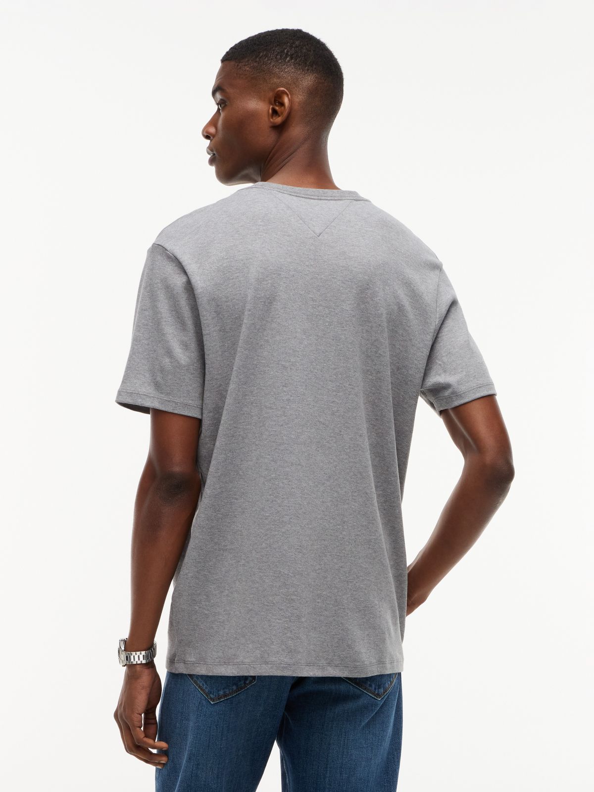 Embroidered Arch Logo T-Shirt — B25 Grey Heather