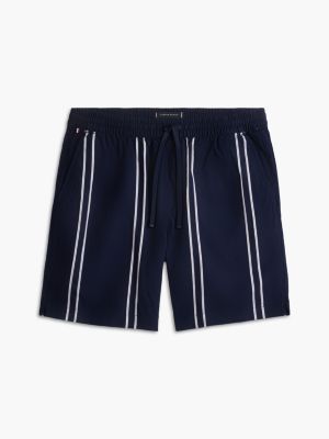 Мужские шорты Tommy Hilfiger Regular Fit 7" Striped Dobby Short, цвет: Карбоновый тёмно-синий — фото 5