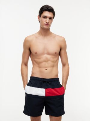 Flag Logo 7" Swim Trunk from Tommy Hilfiger - $37.25