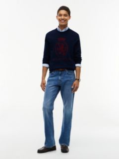 Crest Logo Crewneck Sweater — Carbon Navy 2
