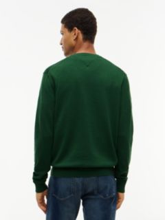 Crest Logo Crewneck Sweater — Deep Evergreen 4