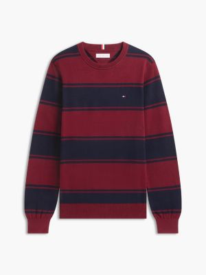 Мужские свитеры Tommy Hilfiger Rugby Stripe Crewneck Sweater — фото 6