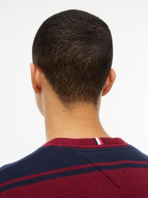 Мужские свитеры Tommy Hilfiger Rugby Stripe Crewneck Sweater — фото 3
