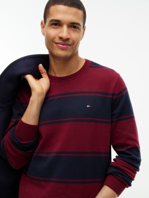 Мужские свитеры Tommy Hilfiger Rugby Stripe Crewneck Sweater — фото 4