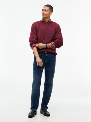 Мужской свитер Tommy Hilfiger Relaxed Donegal Shaker Knit, цвет: Бордовый — фото 2