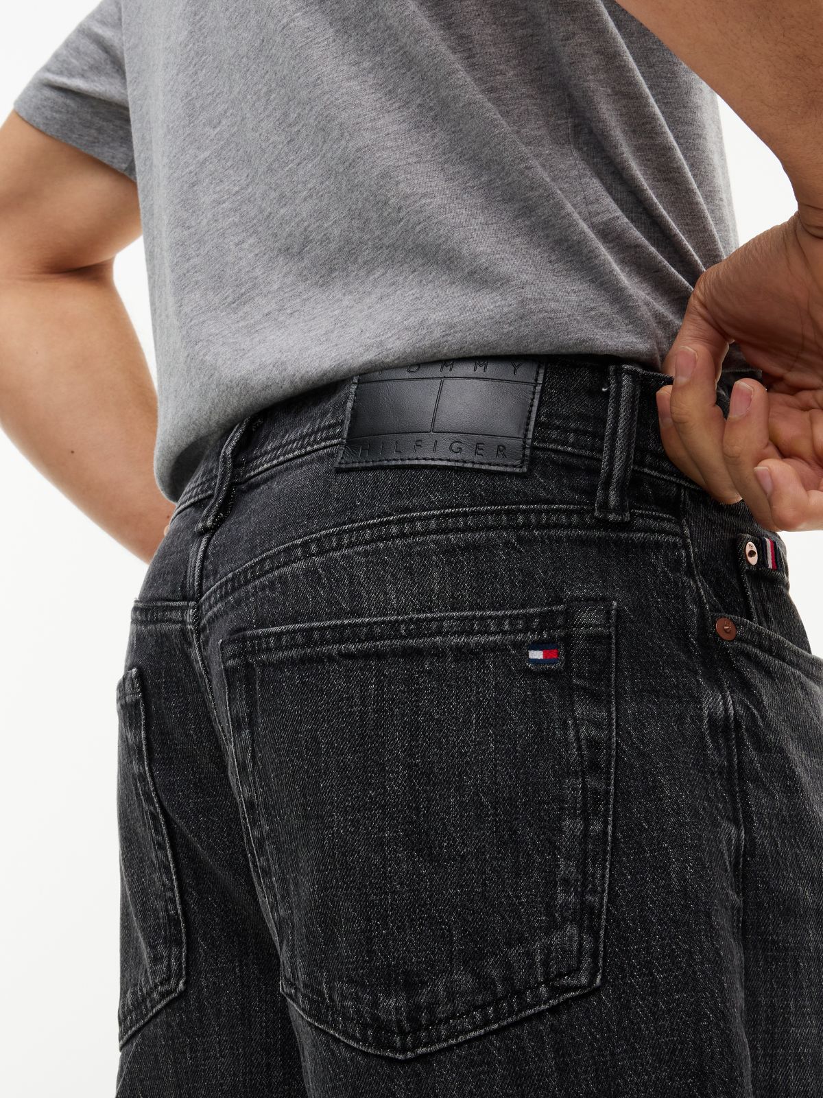 Loose Jean — Grey Black