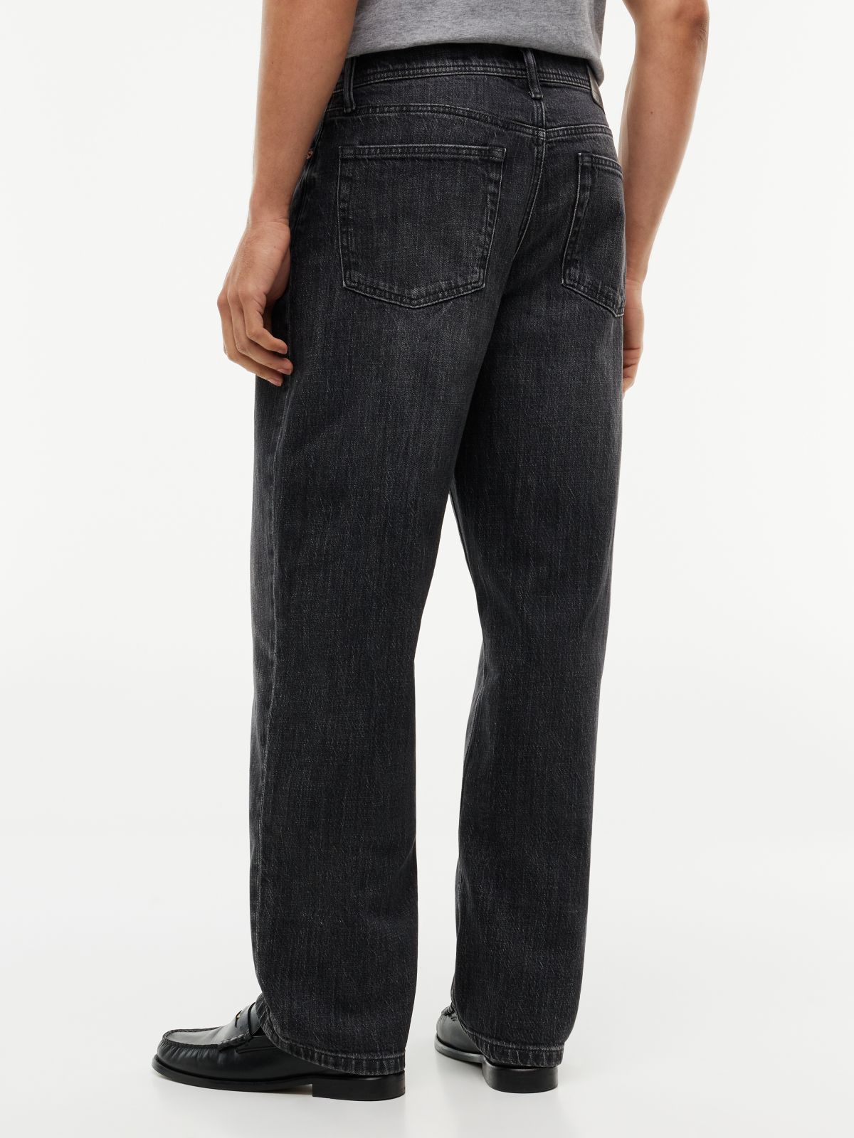 Loose Jean — Grey Black