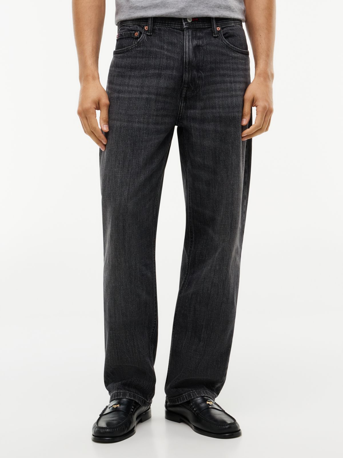 Loose Jean — Grey Black