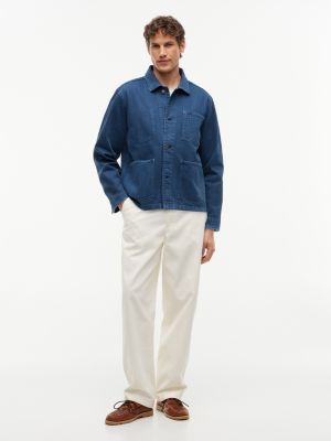 Мужские куртки Tommy Hilfiger Garment-Dyed Herringbone Chore Jacket — фото 2