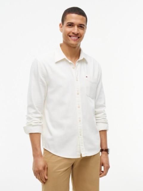 Мужские рубашки Tommy Hilfiger Relaxed Fit Chambray Pocket Shirt