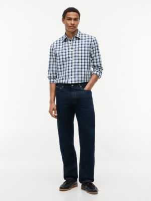 Мужские рубашки Tommy Hilfiger Regular Fit Check Dobby Pocket Shirt — фото 2