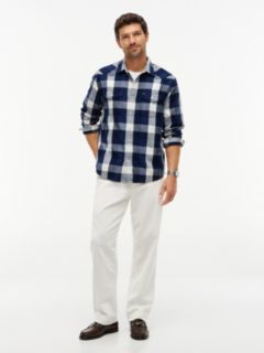 Regular Fit Check Denim Western Shirt — Plaid Weston 2