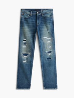 Distressed Straight Jean — Distressed Denim 7