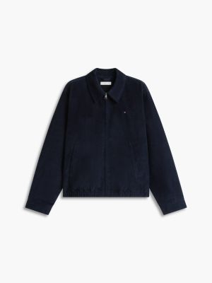 Мужская куртка Tommy Hilfiger Stretch Corduroy Ivy, цвет: Тёмно-синий — фото 5
