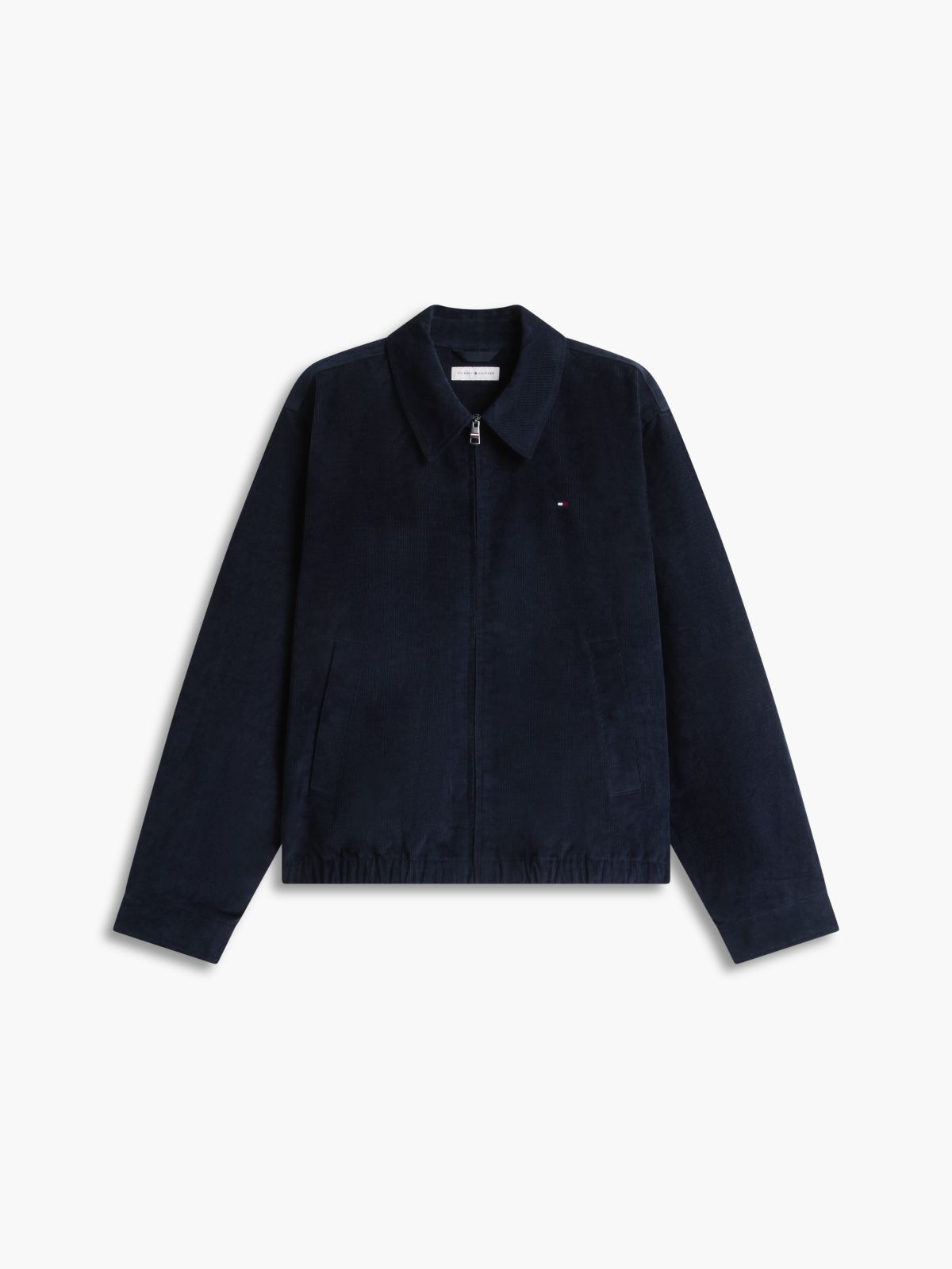 Stretch Corduroy Ivy Jacket — Navy Blue