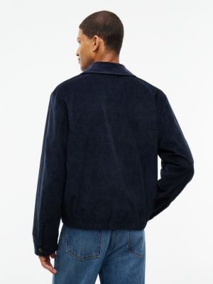 Мужская куртка Tommy Hilfiger Stretch Corduroy Ivy, цвет: Тёмно-синий — фото 4