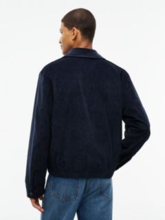Stretch Corduroy Ivy Jacket — Navy Blue 4