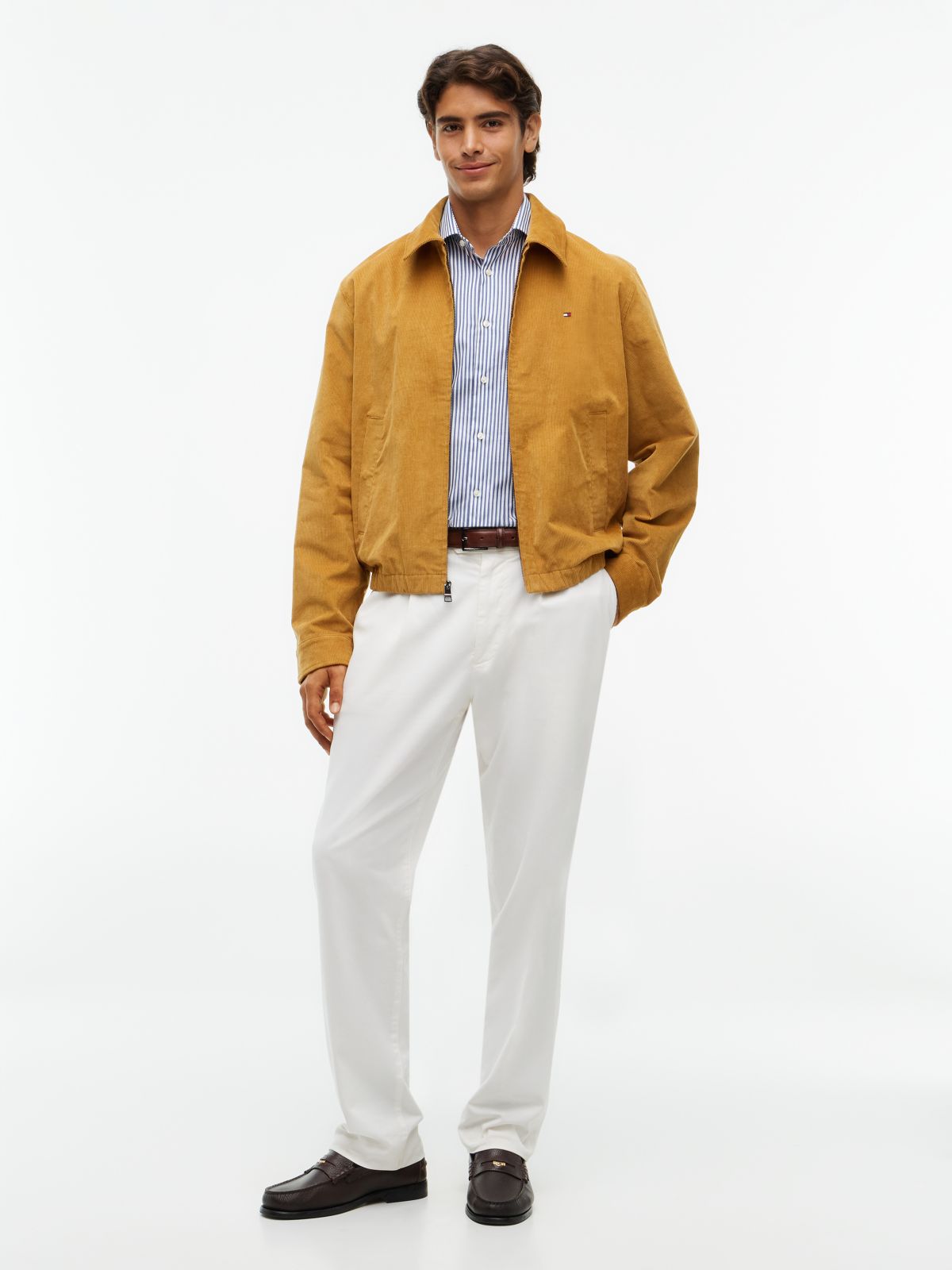 Stretch Corduroy Ivy Jacket — Vintage Brass