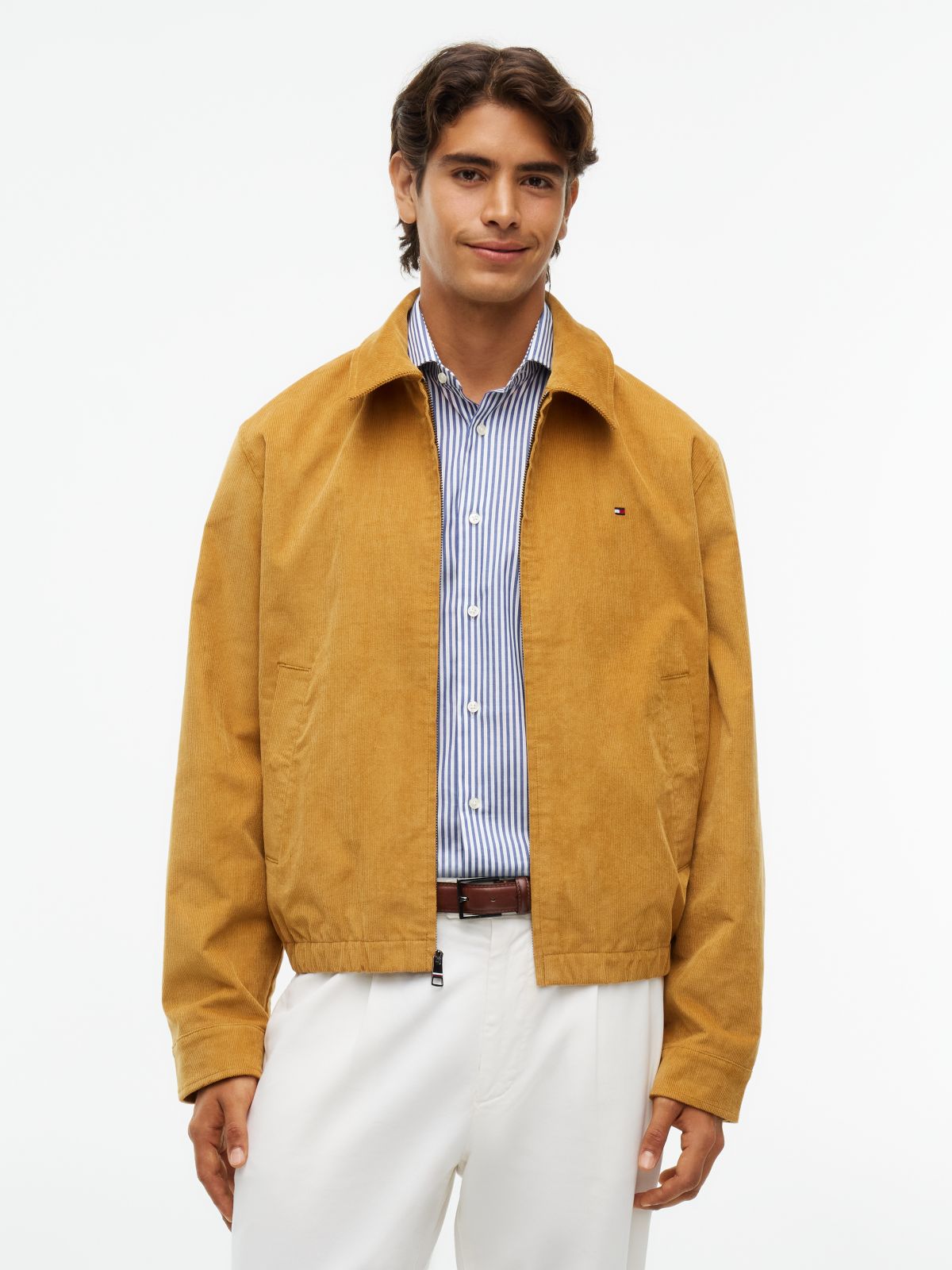 Stretch Corduroy Ivy Jacket — Vintage Brass