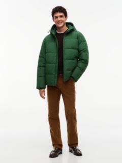 Waterproof Puffer Jacket — Deep Evergreen 2