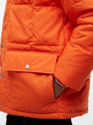 Мужская куртка Tommy Hilfiger Water-Repellent Puffer, цвет: Яркий оранжевый — фото 4