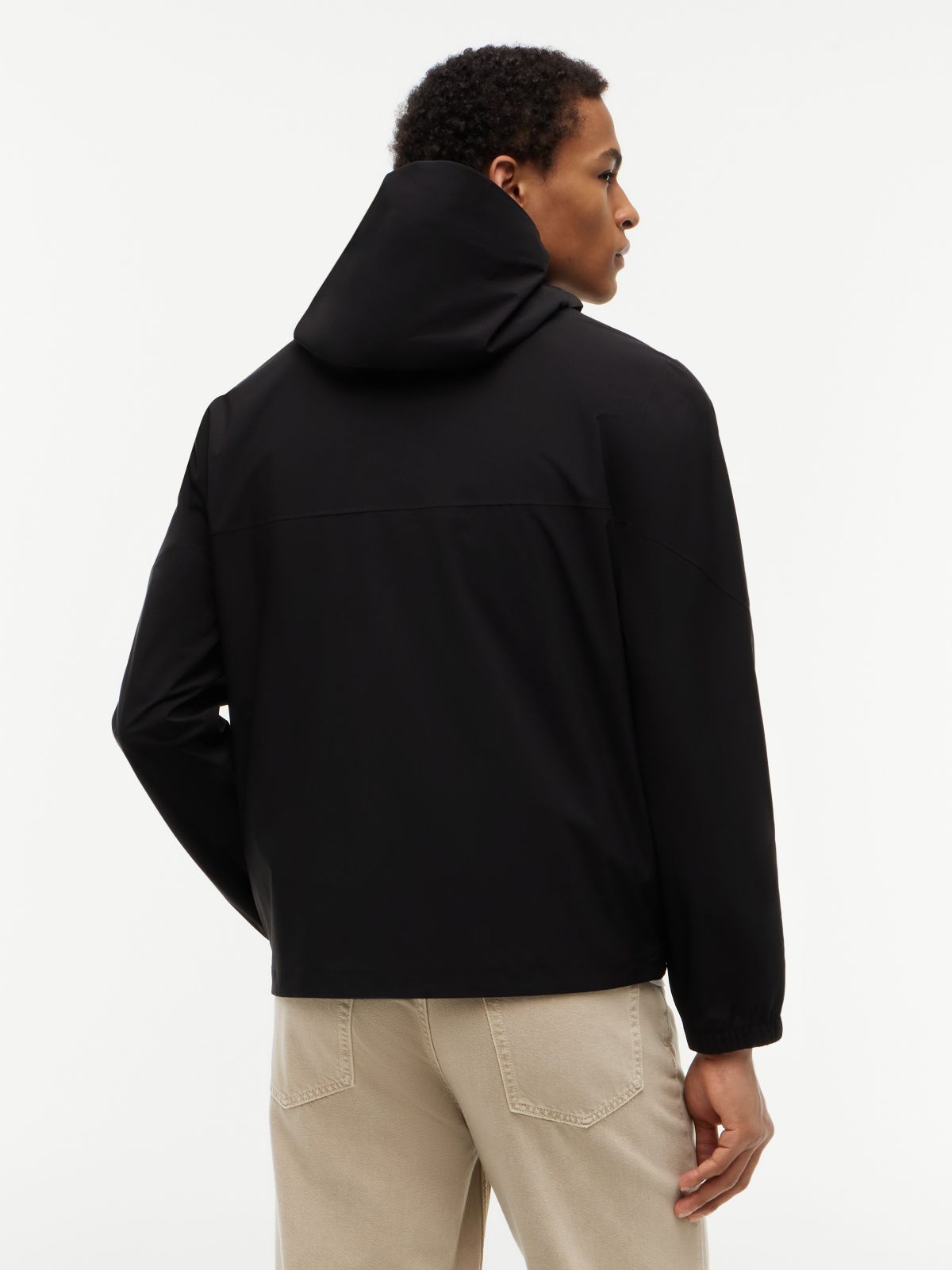 TH Performance Hooded Jacket — Black