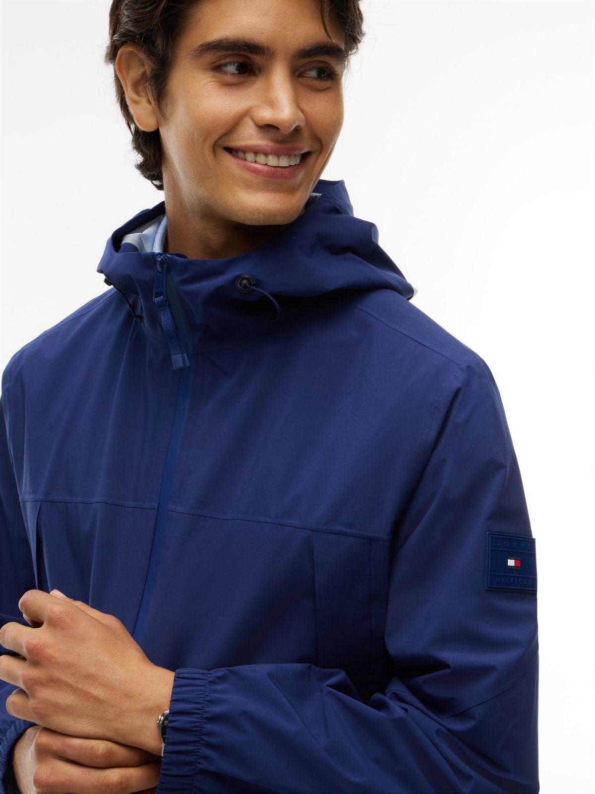 TH Performance Hooded Jacket — Preppy Navy